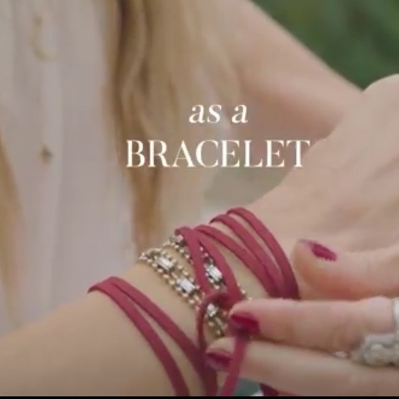 Jen Atkin x Chloe + Isabel 6 in 1 Headwrap, Choker, Bracelet, Belt NWT - Picture 5 of 10